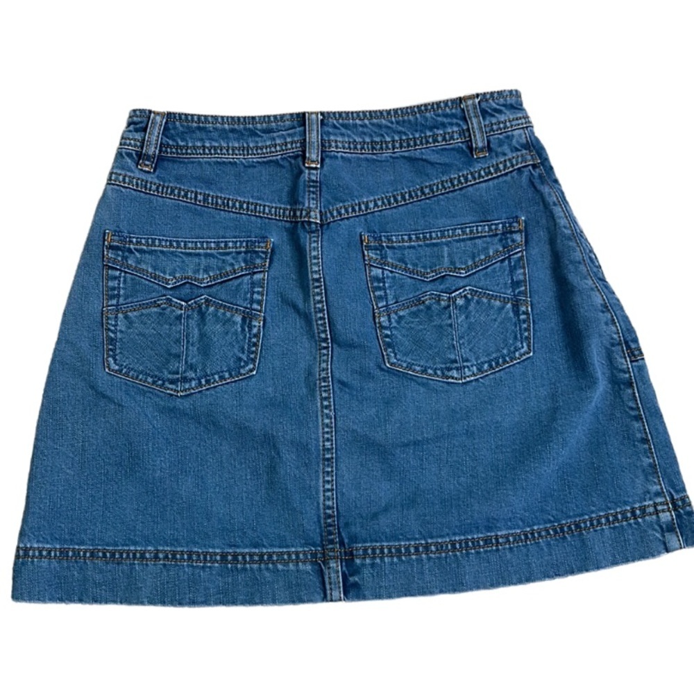 Free people mini denim jean shirts size 27